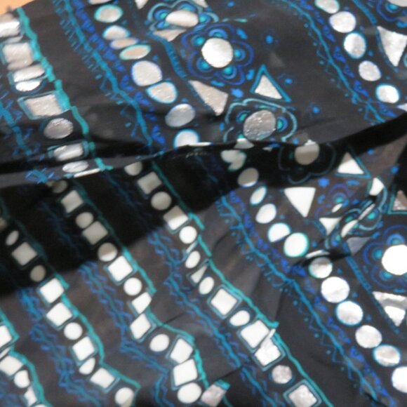 Gottex 3 piece Bundle one piece swimsuit skirt & cover up jacket size 12 - Picture 5 of 10